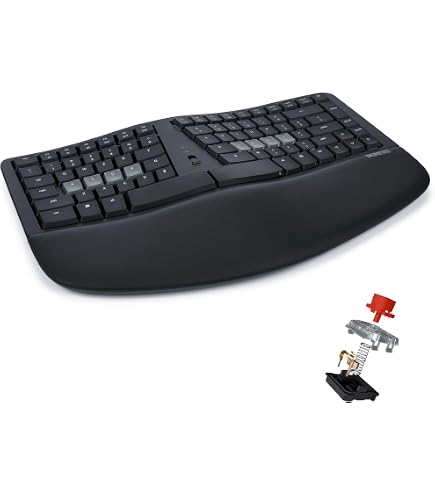 Kinesis Advantage2 Quiet LF Keyboard, KB600LFQ: Keyboards: Amazon